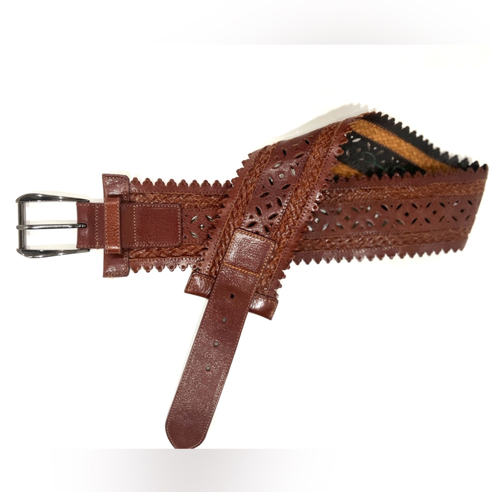 Oscar De La Renta Leather Belt